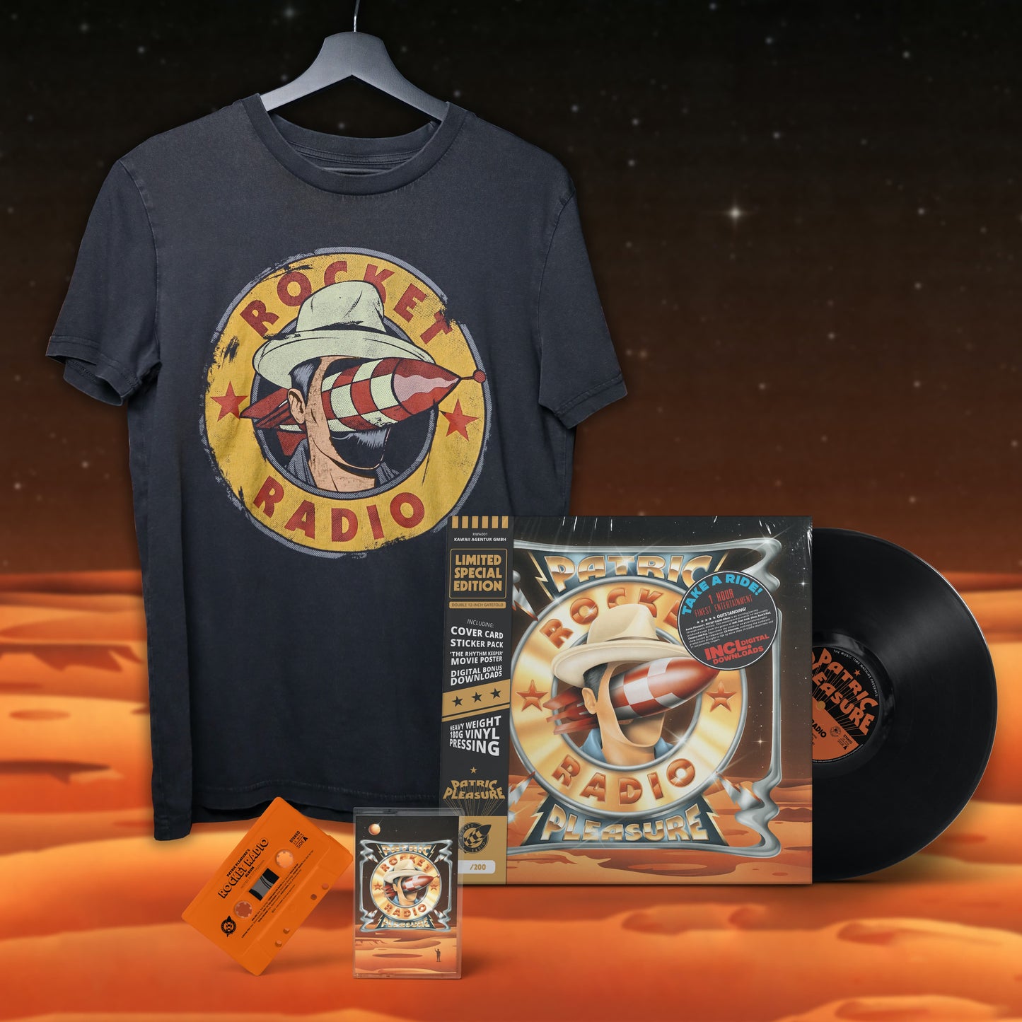 Super Bundle (Vinyl, Tape + T-Shirt)